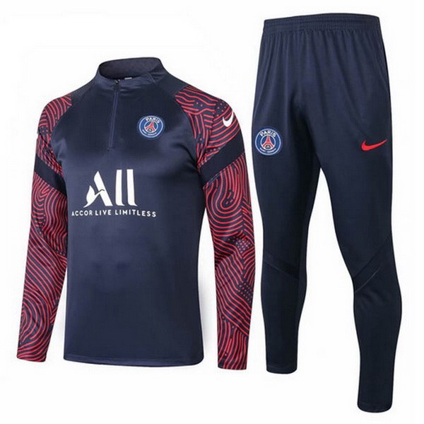 Chandal Paris Saint Germain 2020-2021 Negro Rojo Blanco